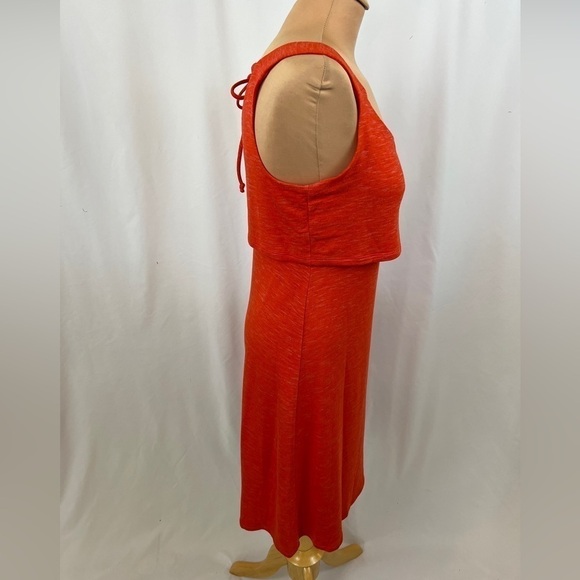 Cabi The Weekend Sleeveless Tank Dress Coral Sunset #5972 - Picture 3 of 8